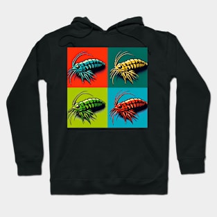 Pop Zooplankton Art - Trendy Marine Life Hoodie